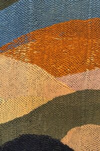 染織品紹介4：遠山文様と刺納　＊会員限定＊